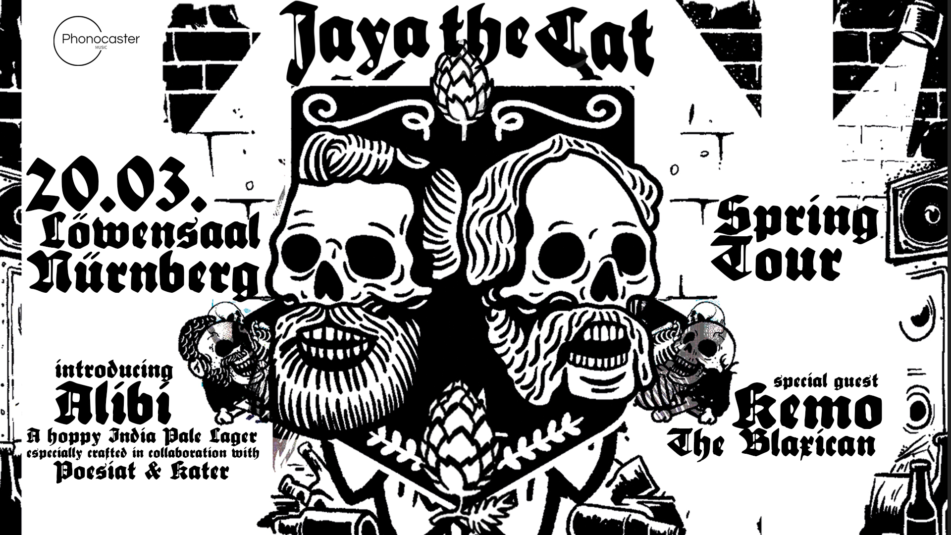 Event-News: Jaya The Cat am 20.3.2025 im Nürnberger Löwensaal