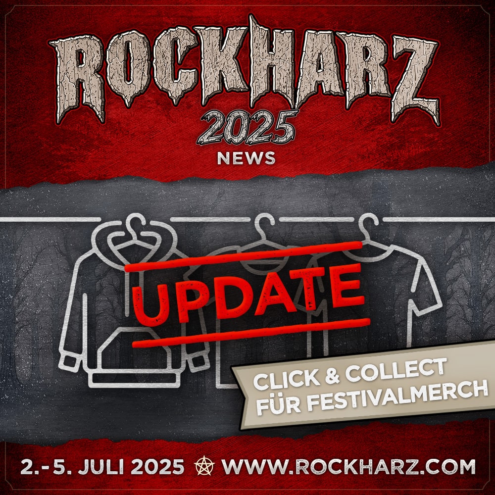 Event-News: Rockharz Festival 2025: Kunst trifft Metal – mit Click & Collect zum stressfreien Merch-Erlebnis