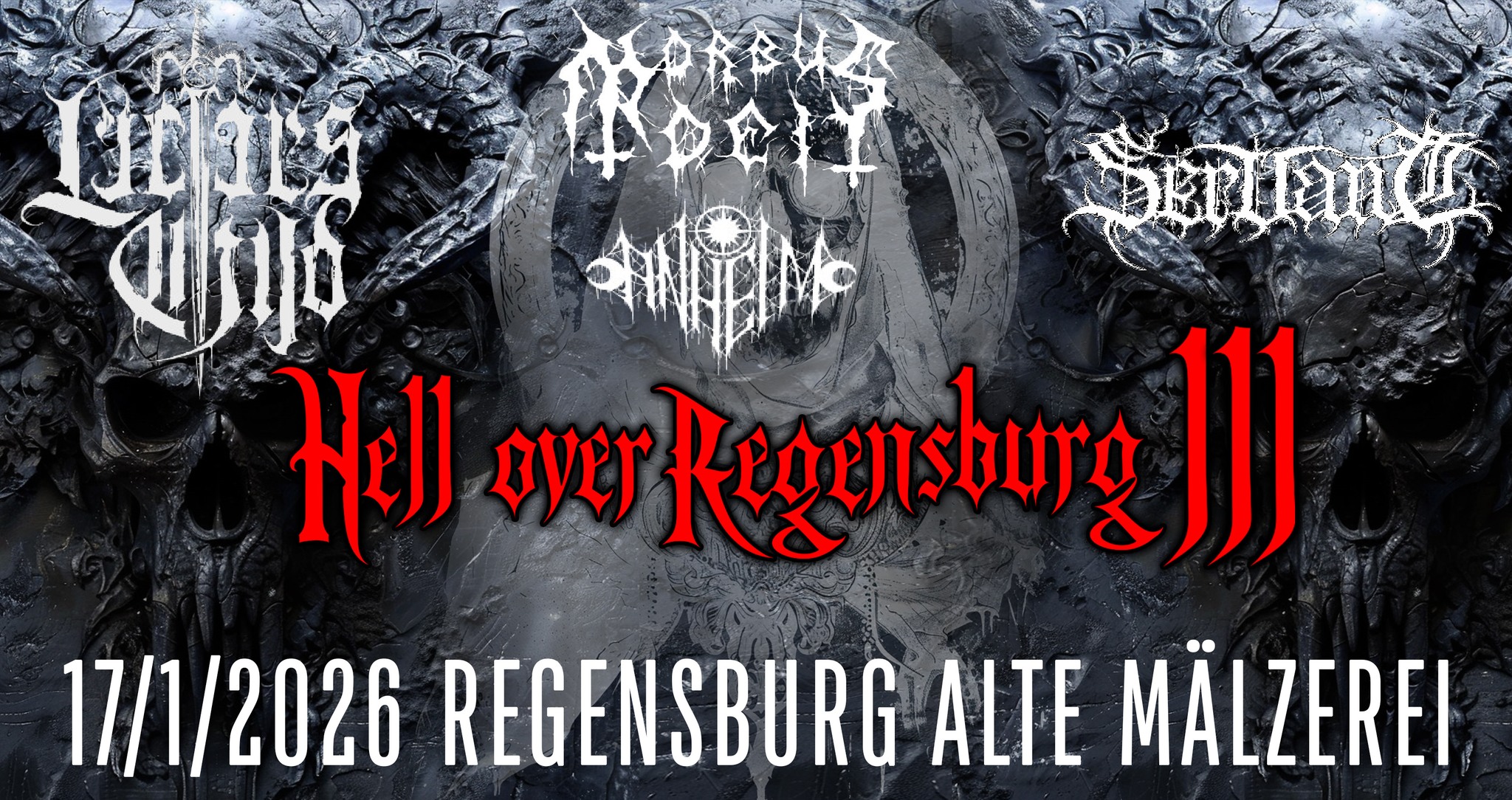 Event News: Hell Over Regensburg III am 17.01. in der Mälze
