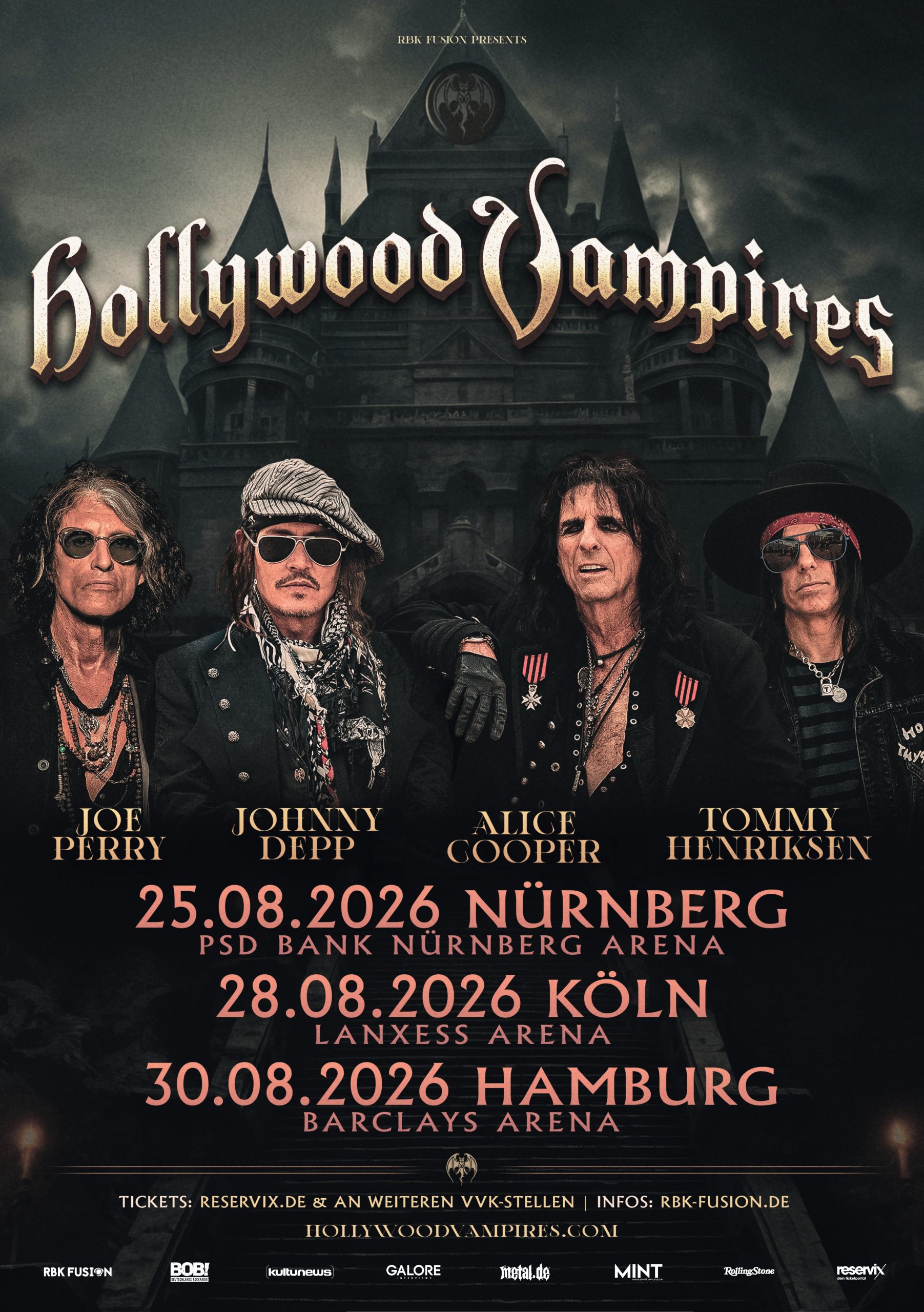 Event-News: Hollywood Vampires on Tour