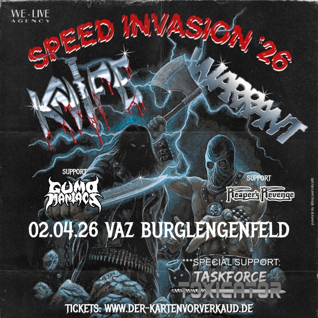 Event-News: Speed Invasion am 2. April im VAZ Burglengenfeld
